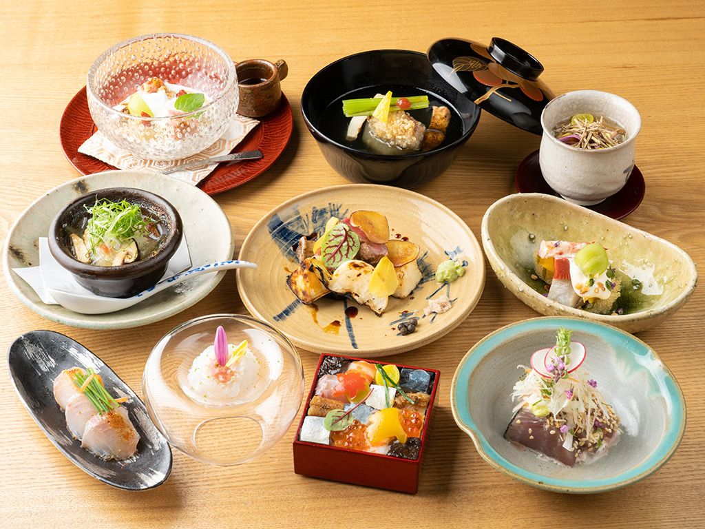 Dinner Set Course for October, 2020 The Second Year of The Reiwa Era