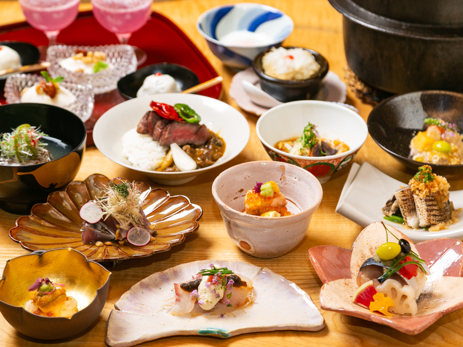 Dinner Set Course for October, 2020 The Second Year of The Reiwa Era
