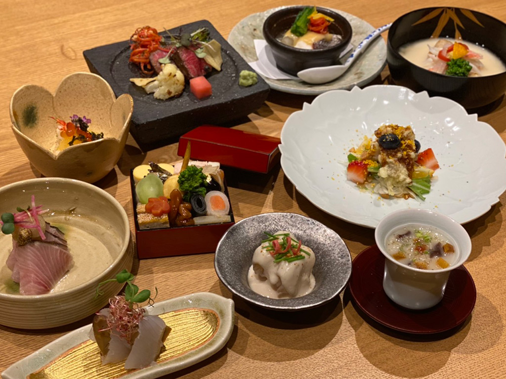 Dinner set course for January 2021, The Third Year of The Reiwa Era